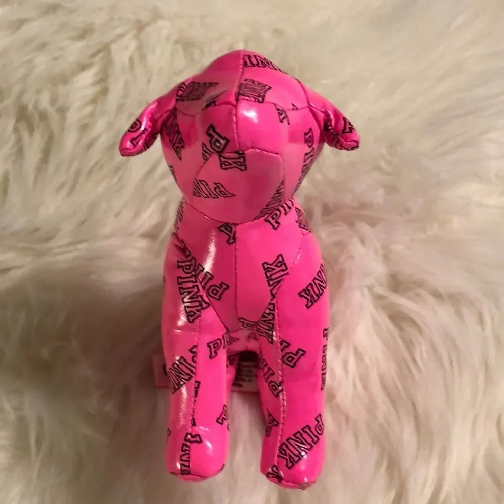 PINK Victoria's Secret Bright Pink Dog Logo 2015 - Picture 3 of 13